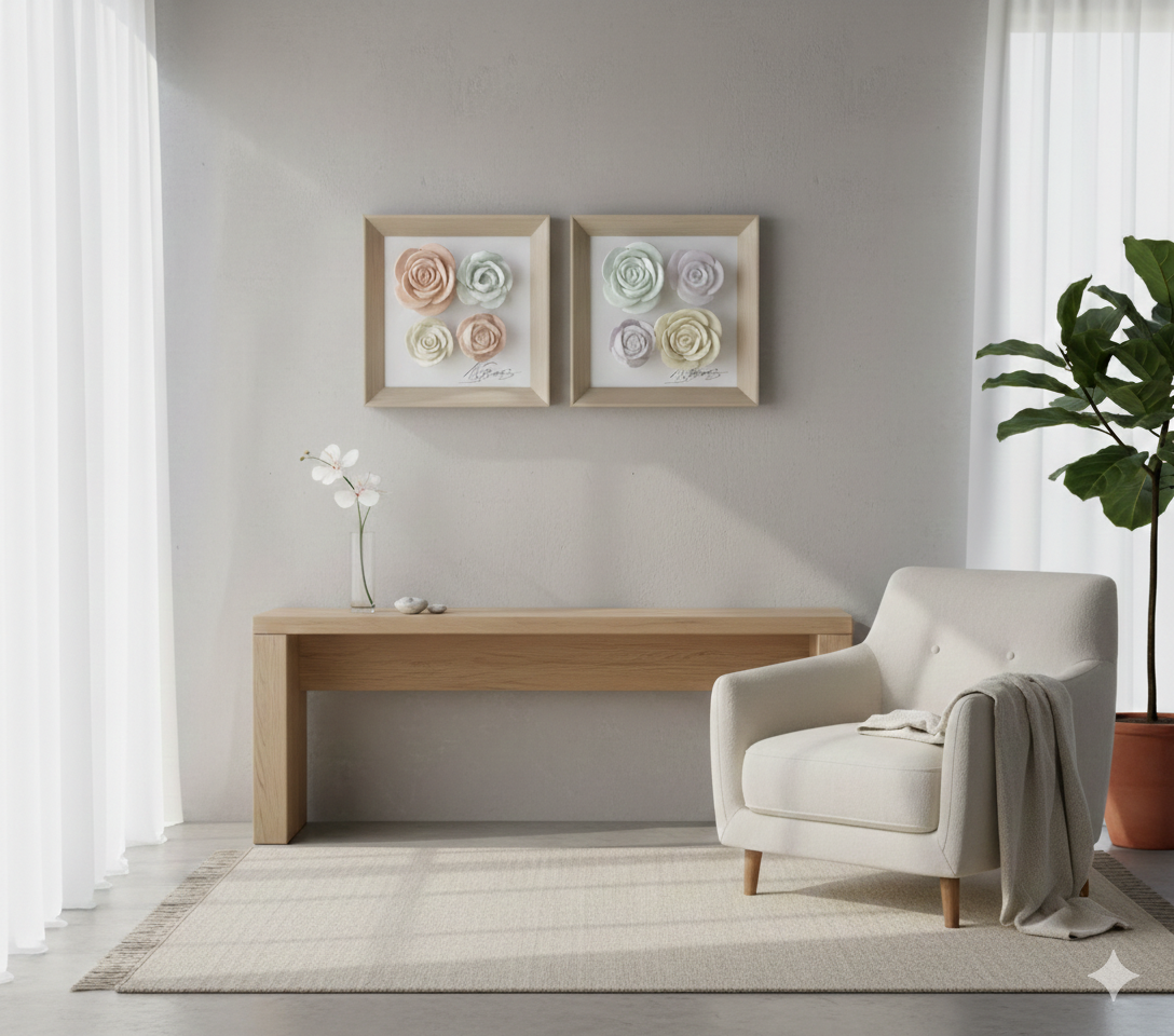 Quadro Rosas