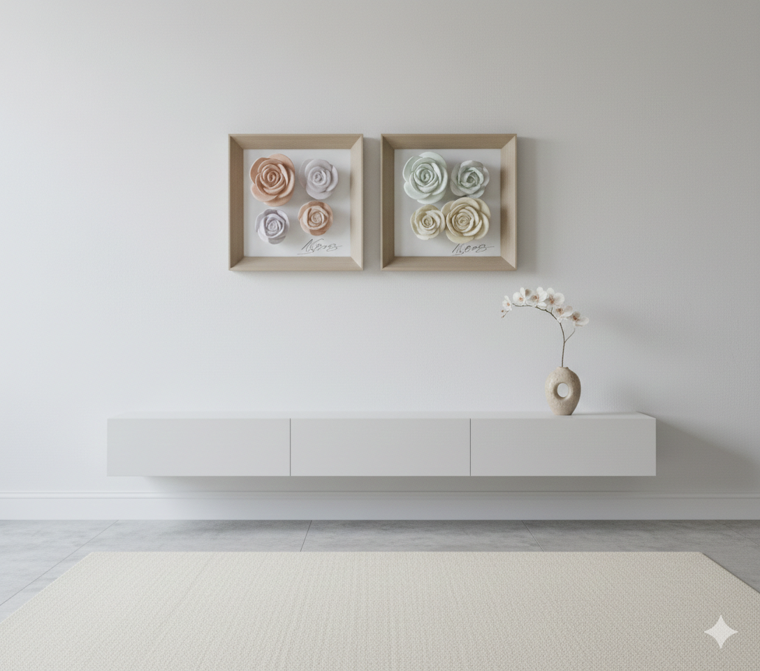 Quadro Rosas