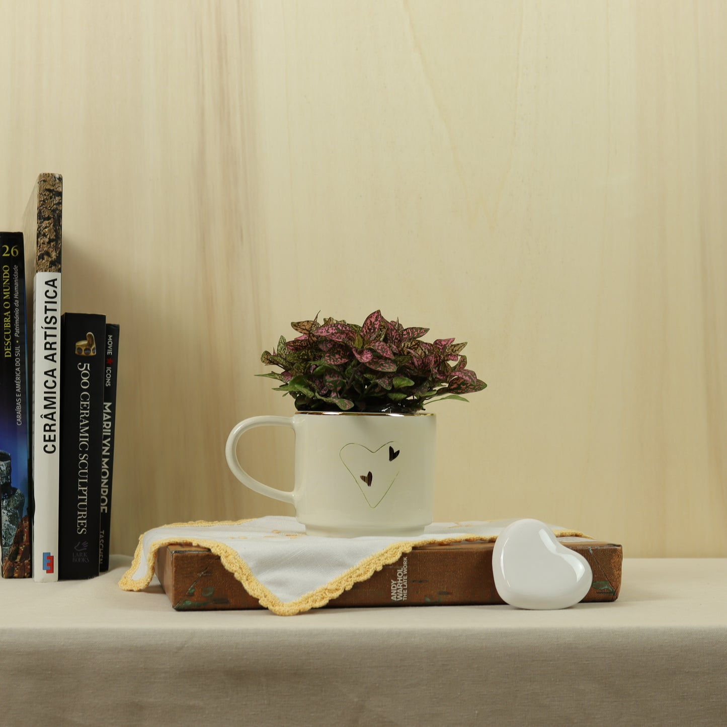 caneca corações 440