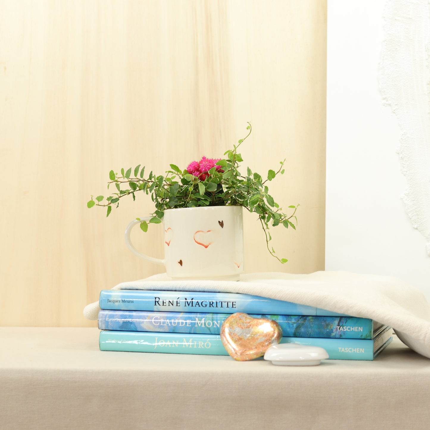 caneca corações 456