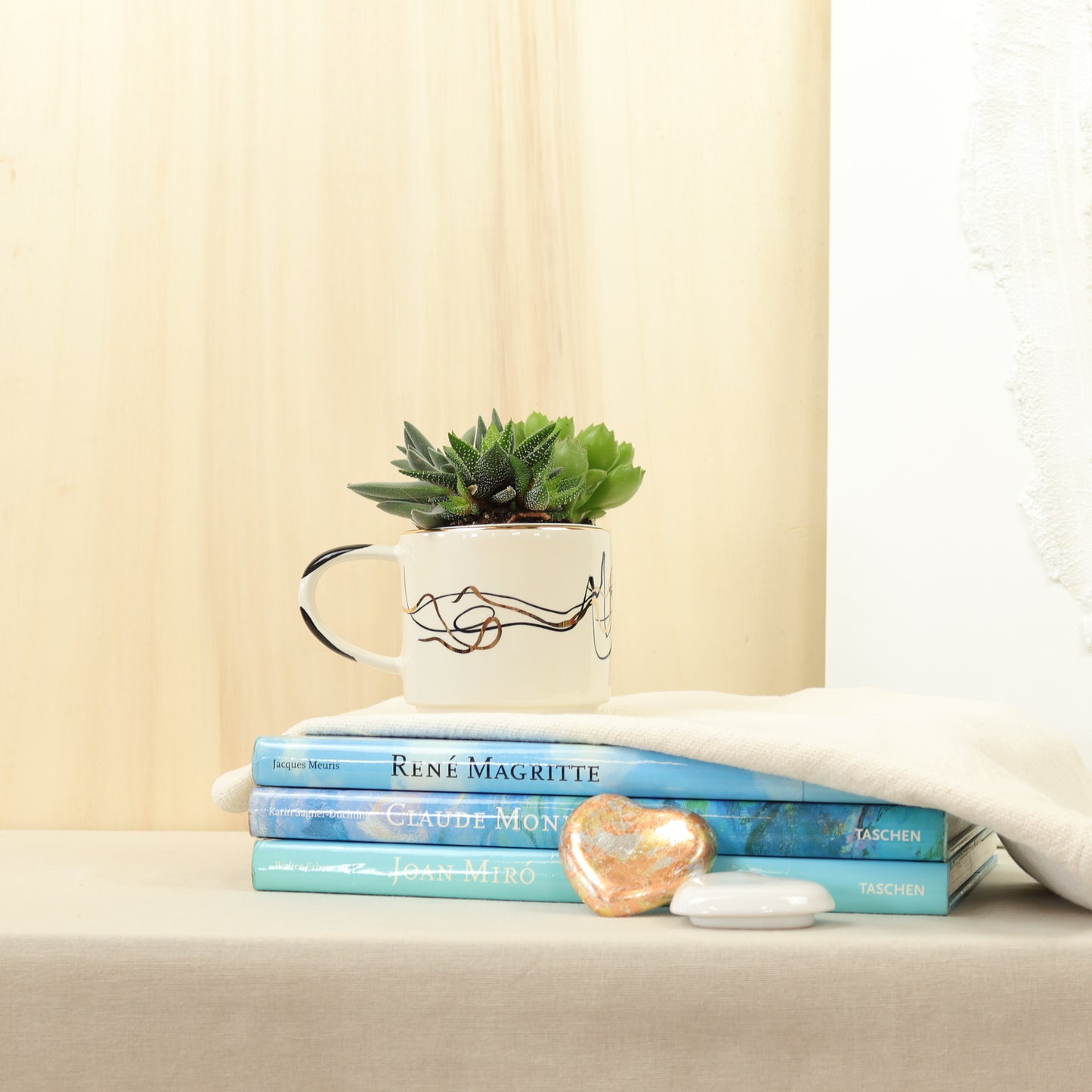 caneca abstrato preta 548