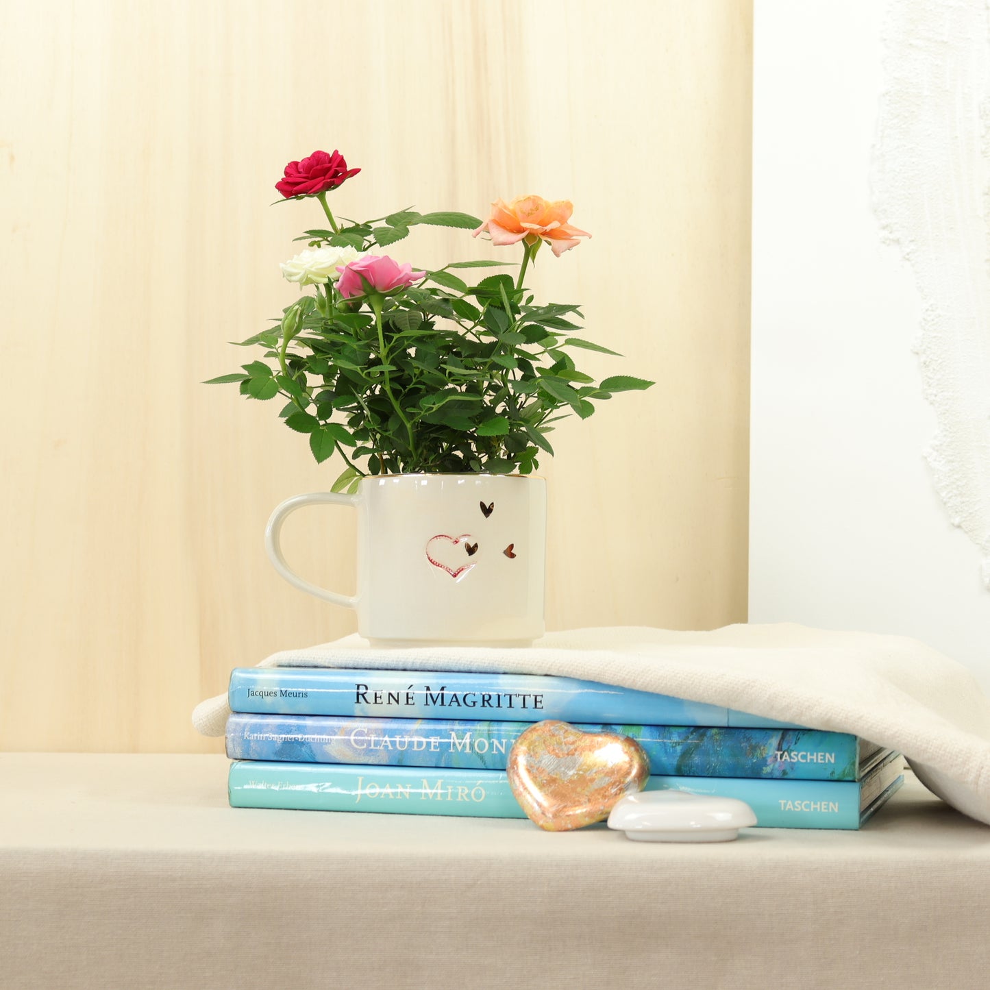 caneca corações 507