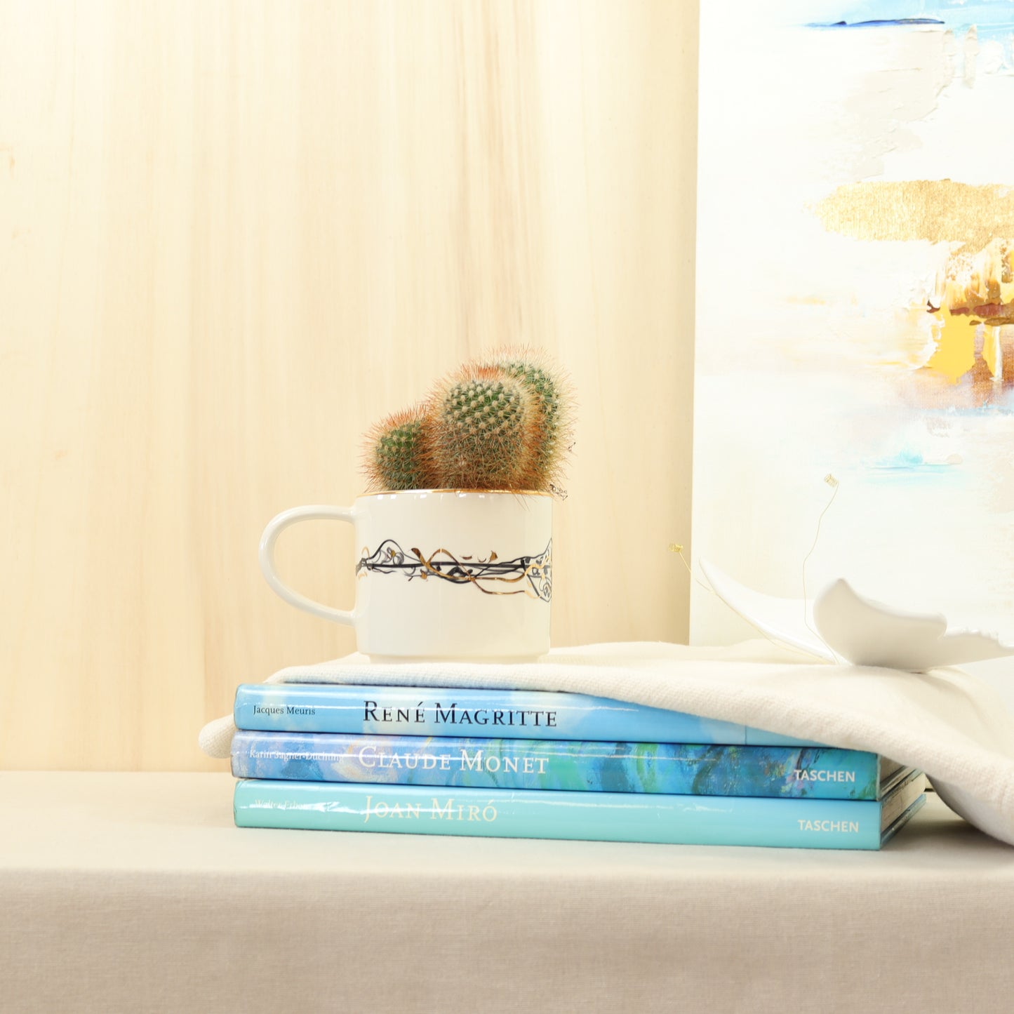 caneca abstrato preto 462