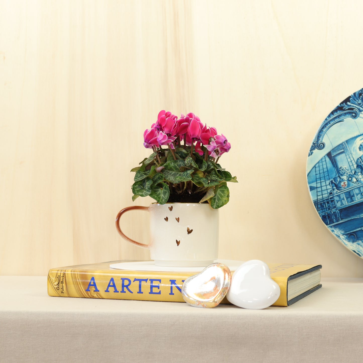 caneca corações 486