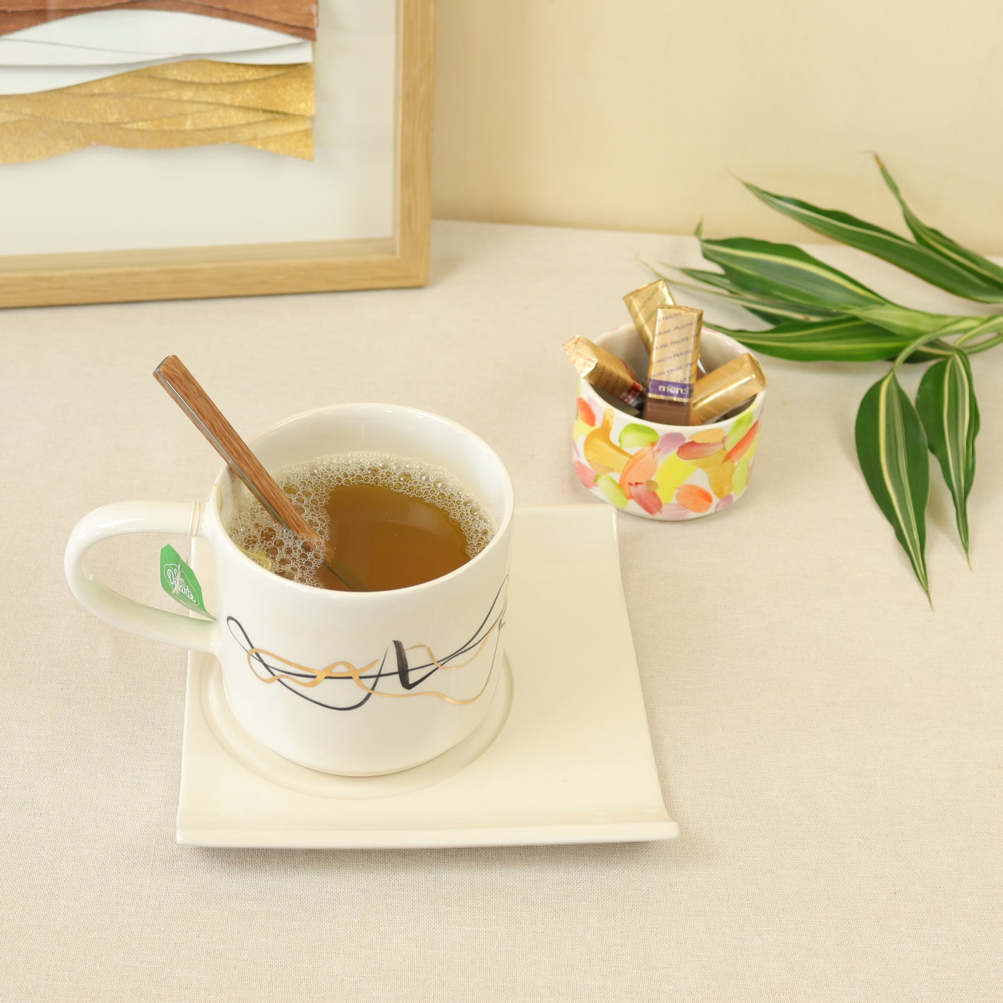 caneca abstrato preto 638