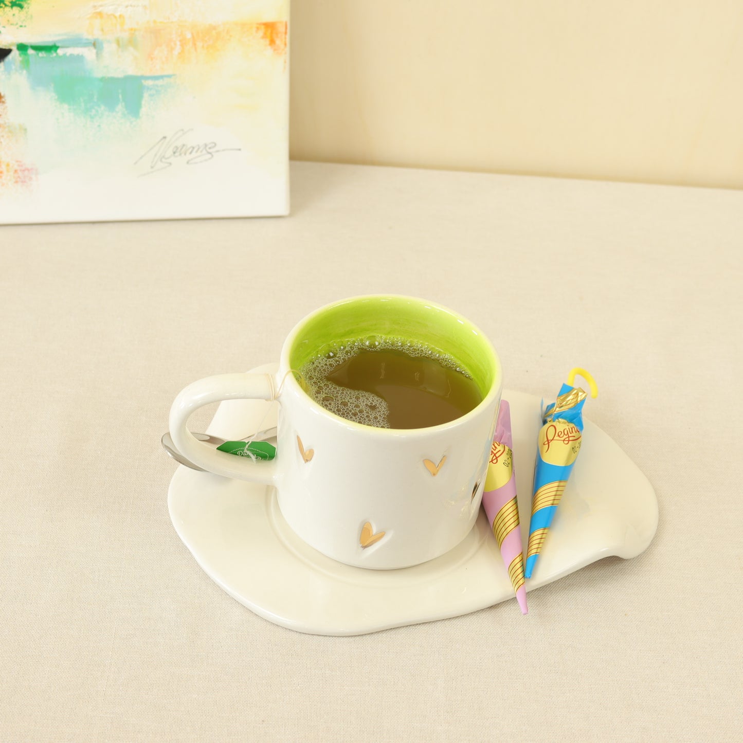 caneca corações 716