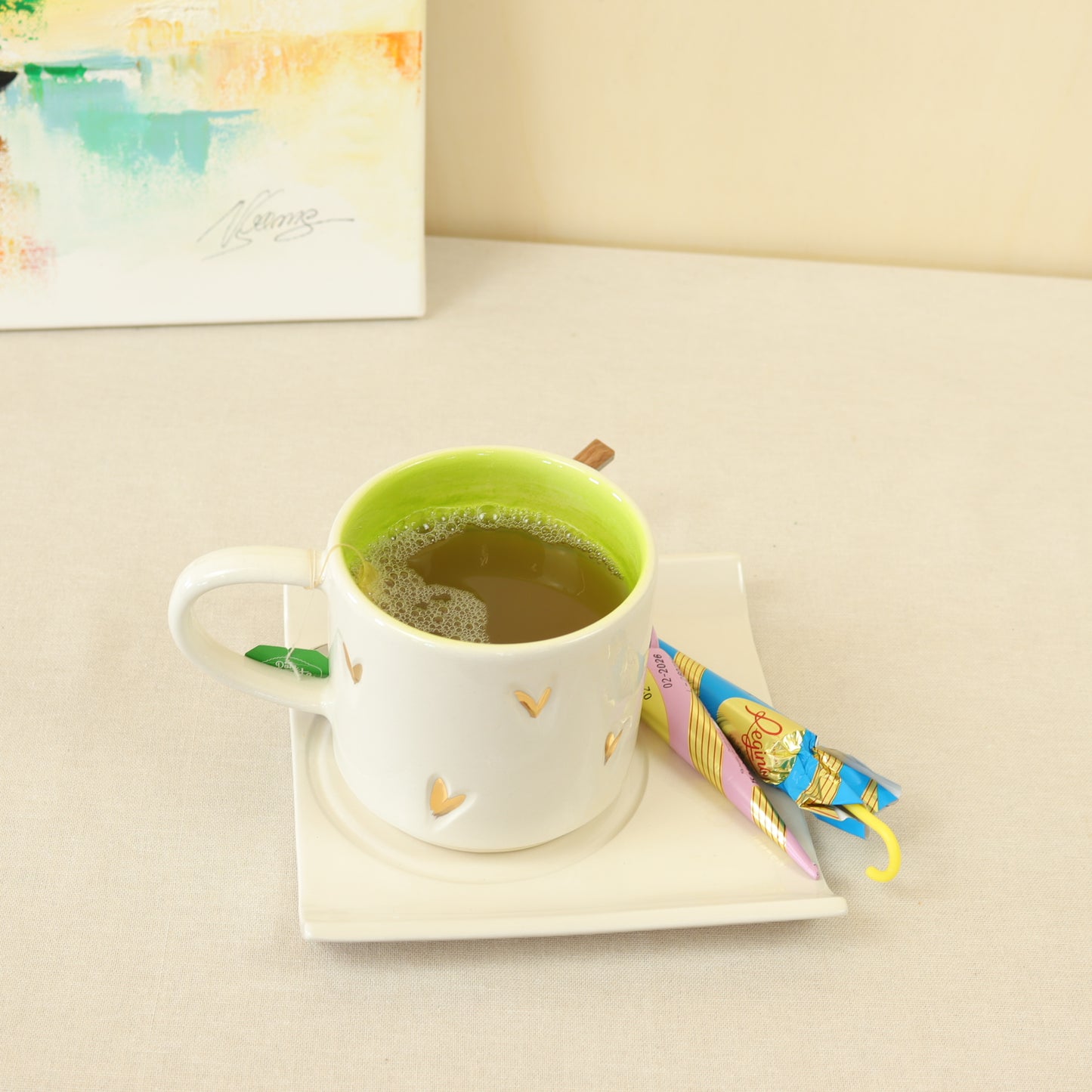 caneca corações 716