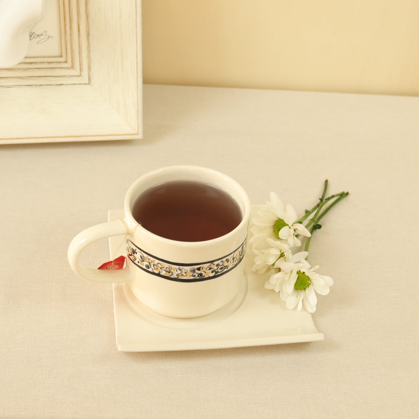 caneca abstrato preto 452