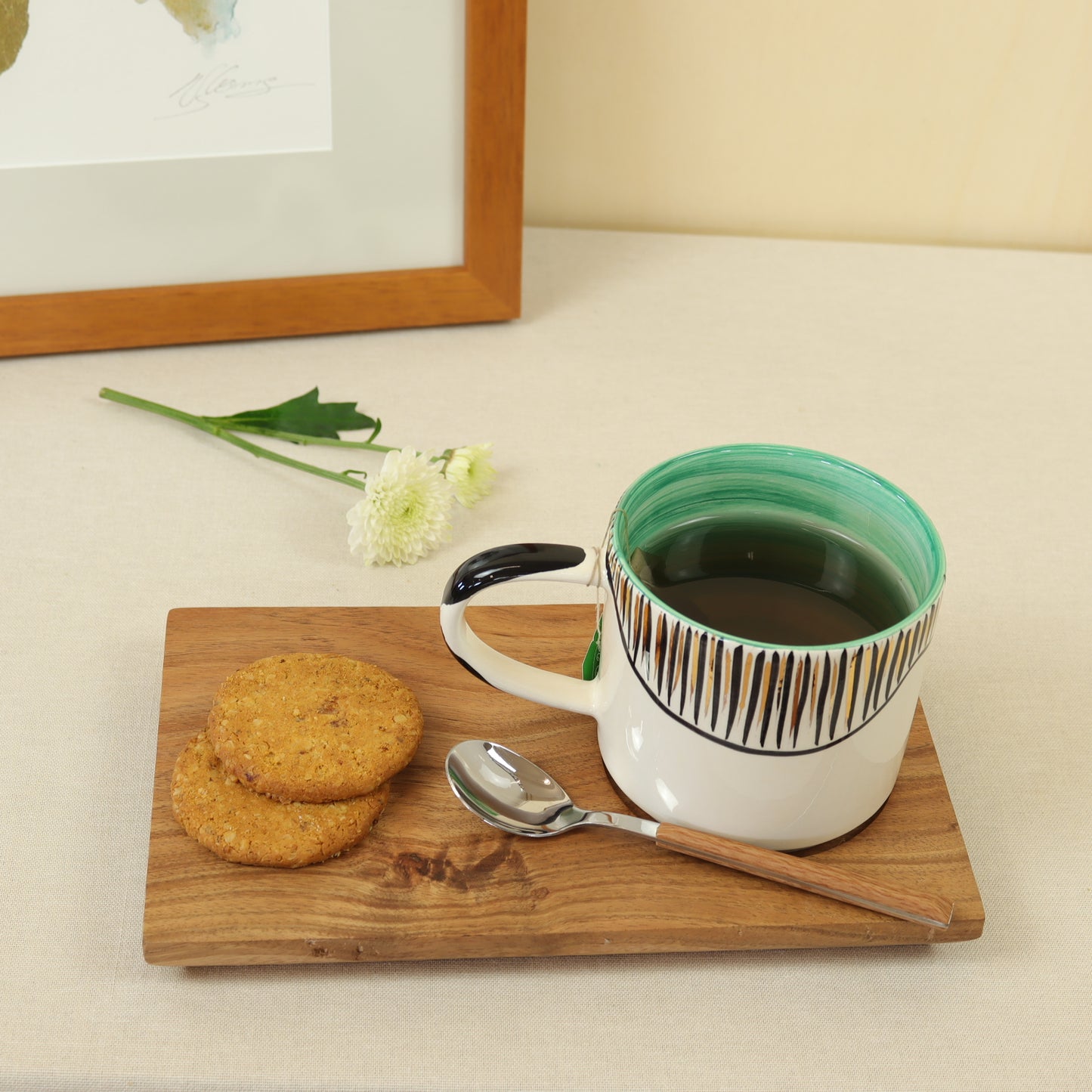 caneca abstrato preto 632