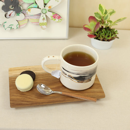 caneca abstrato preto 470