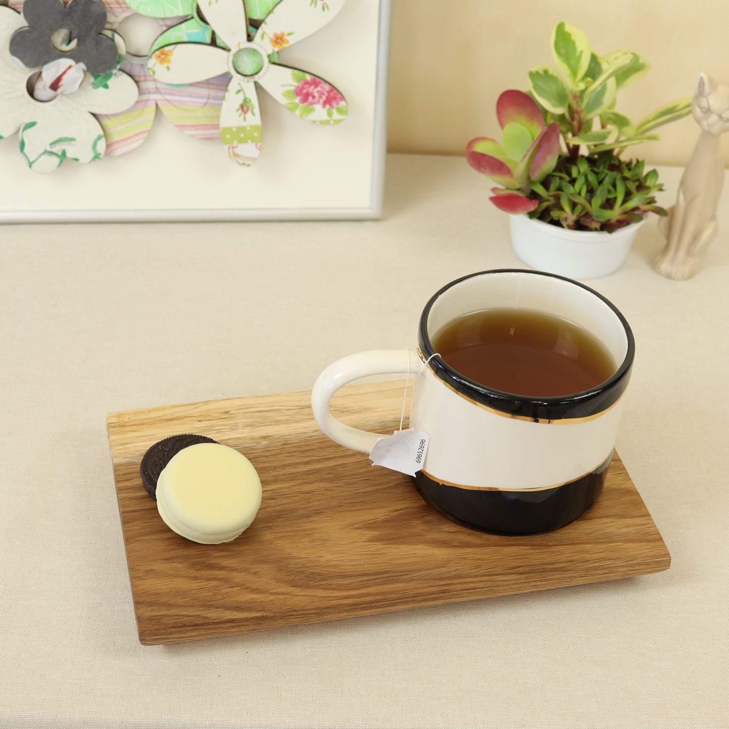 caneca abstrato preto 545