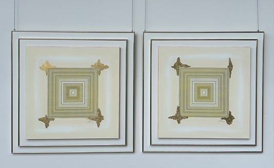 102 x 102 cm  Ref, 4595-4596