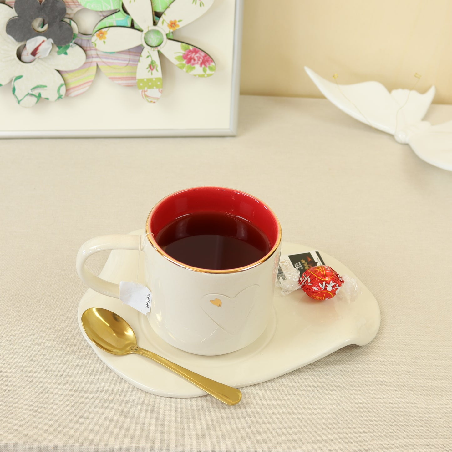 caneca corações 483