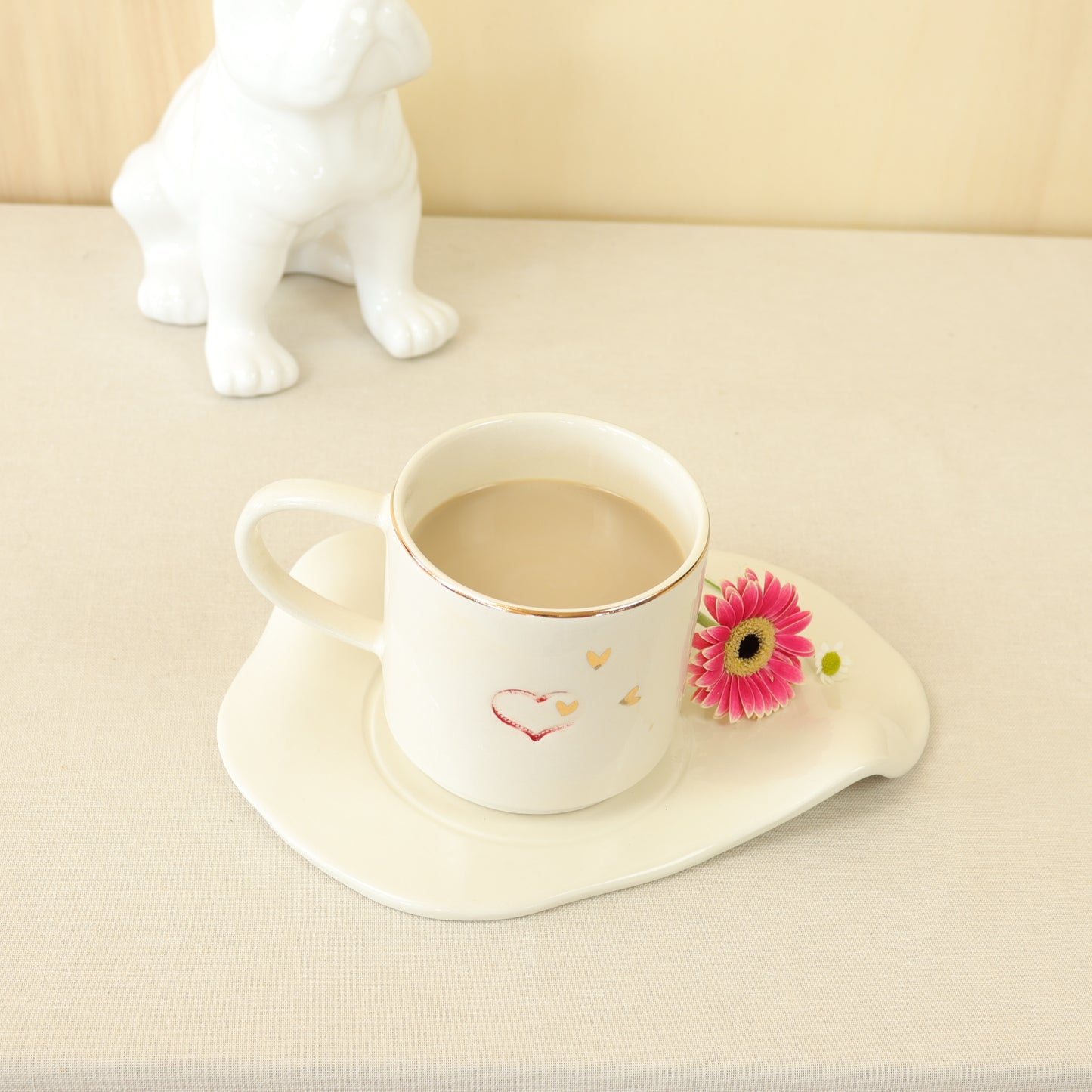 caneca corações 507