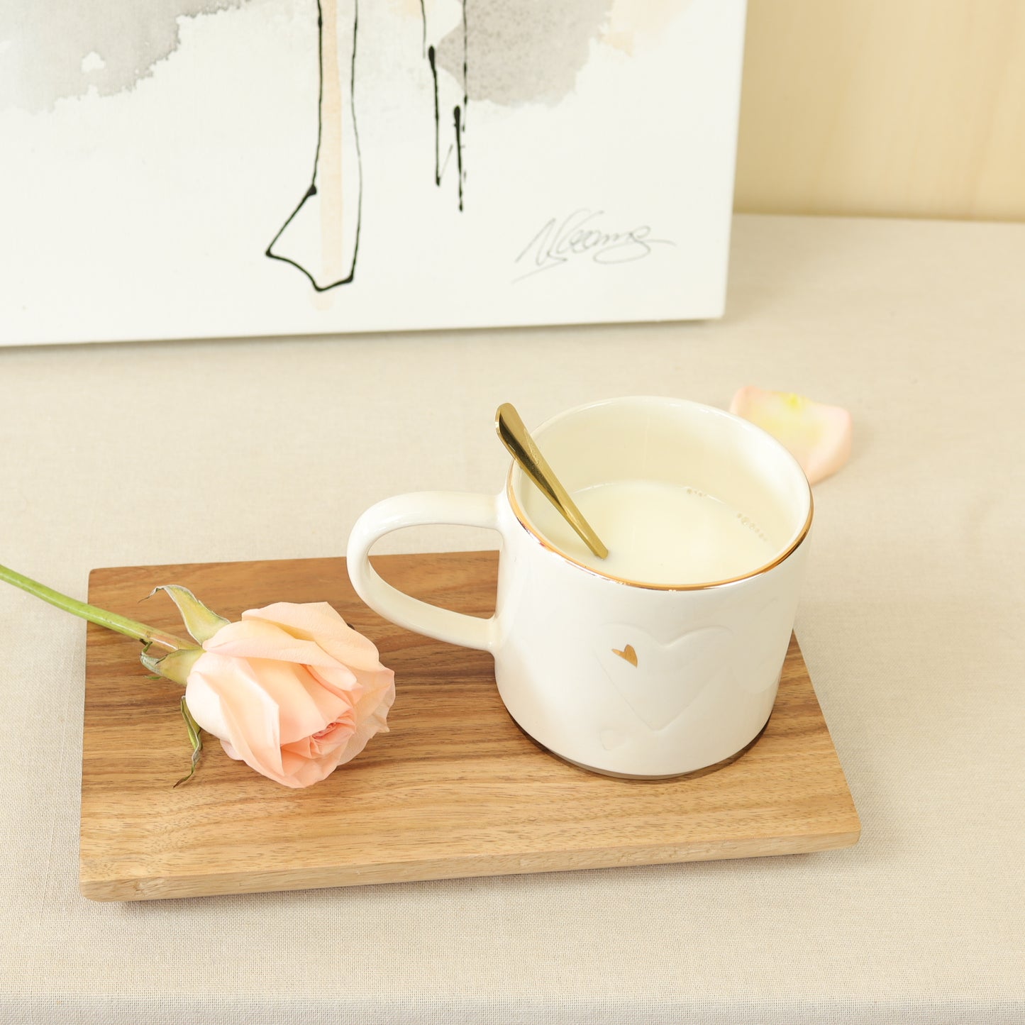 caneca corações 459