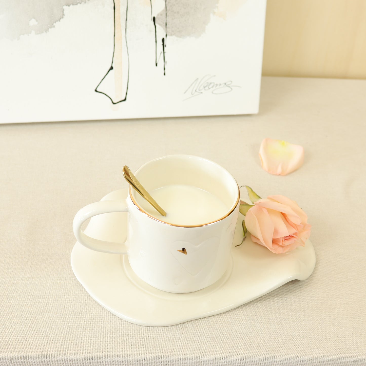 caneca corações 459