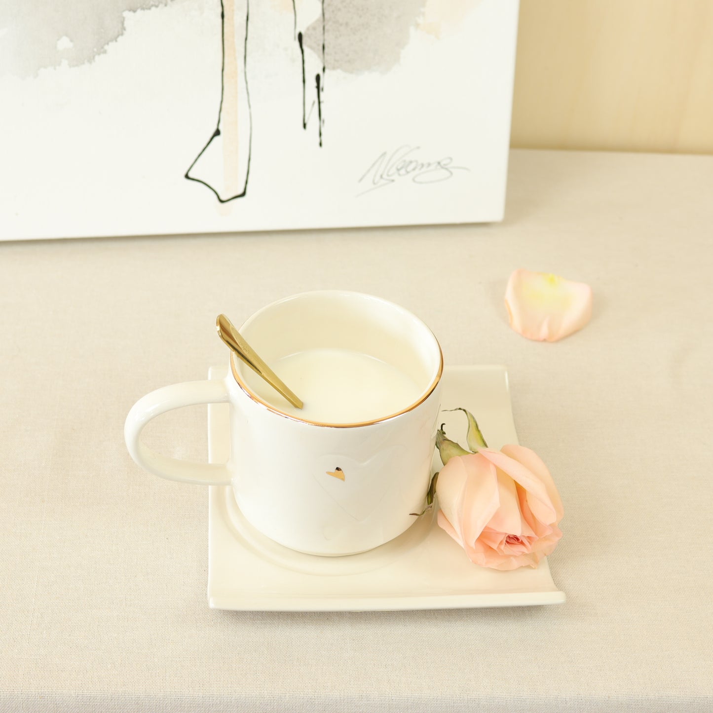 caneca corações 459