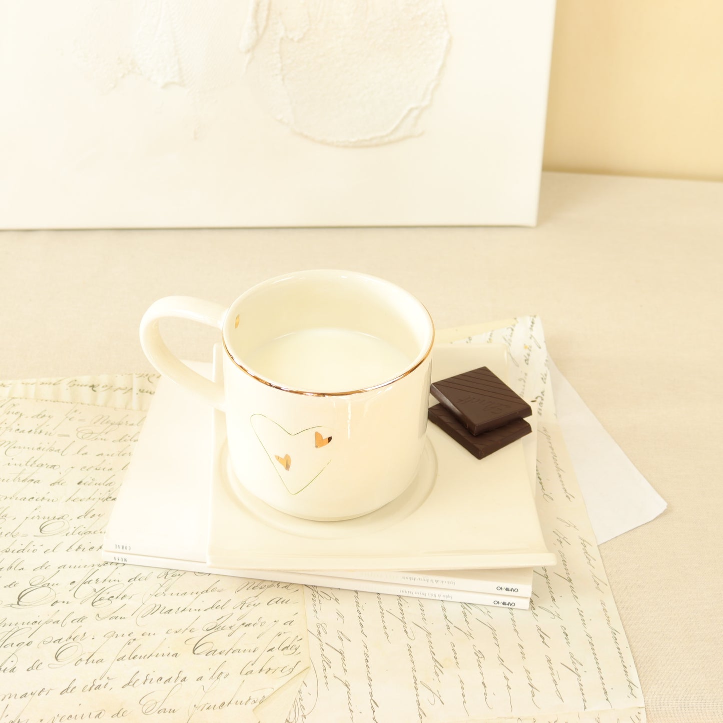 caneca corações 440