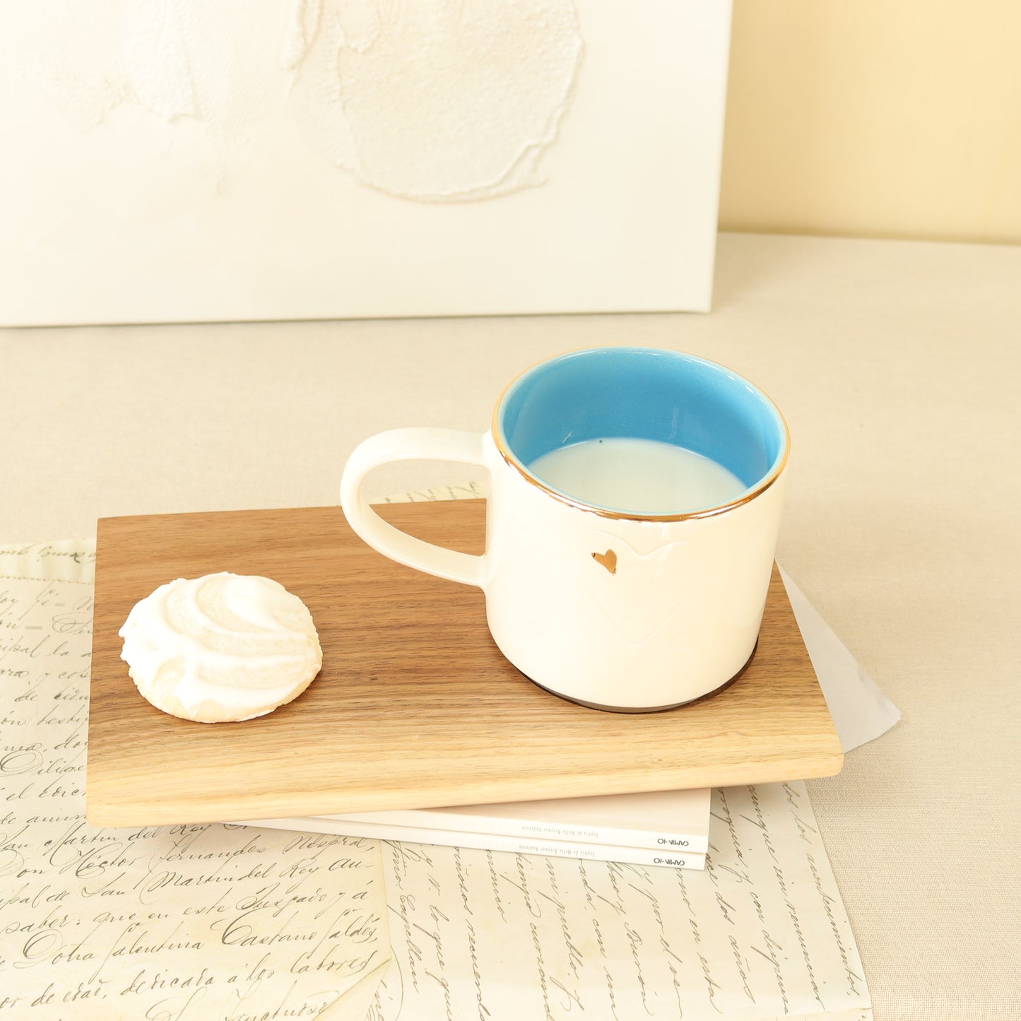 caneca corações 557