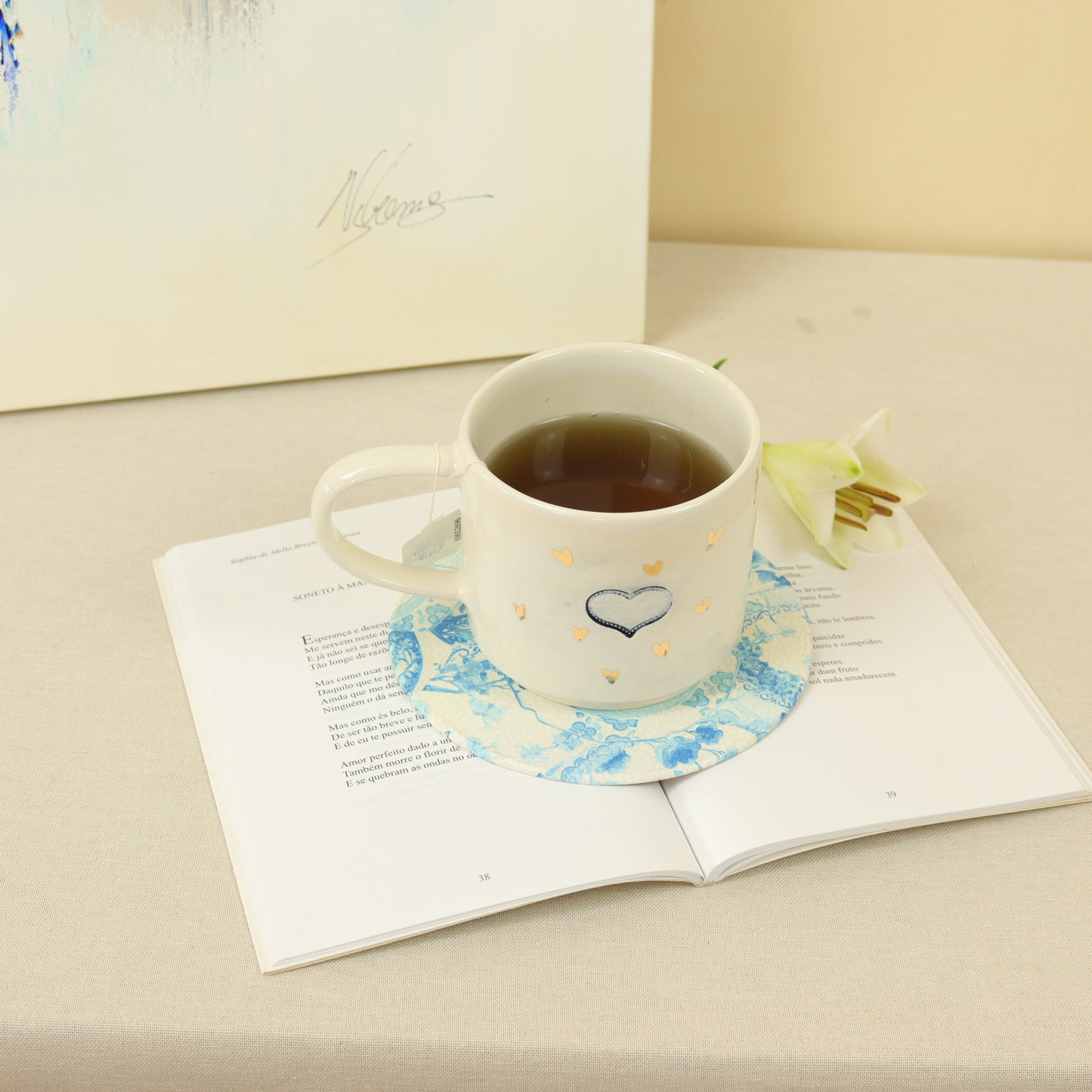 Caneca corações 482