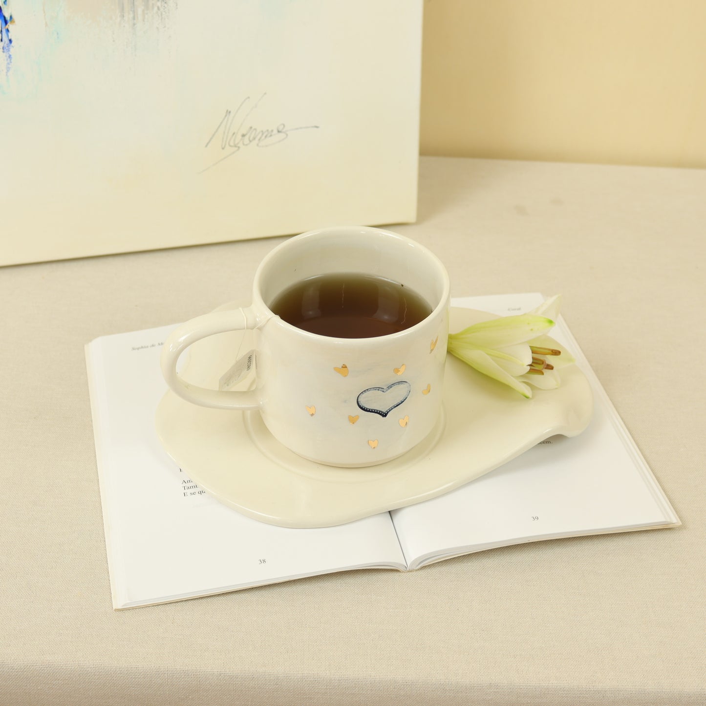 Caneca corações 482