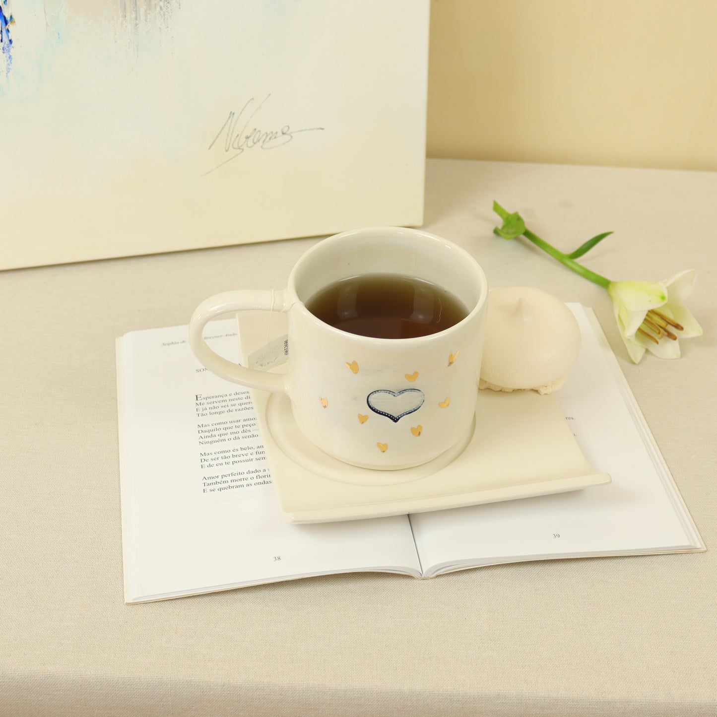 Caneca corações 482