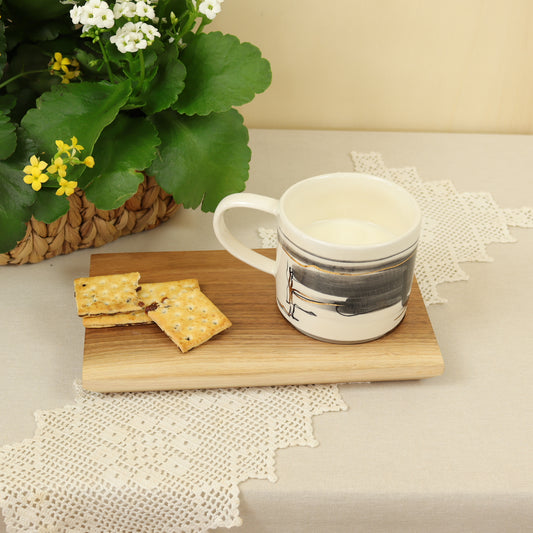 caneca abstrato preto 529