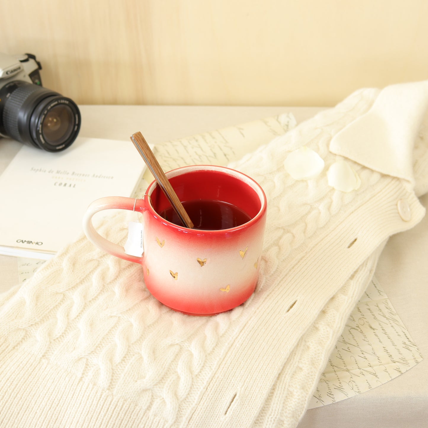 caneca corações 718