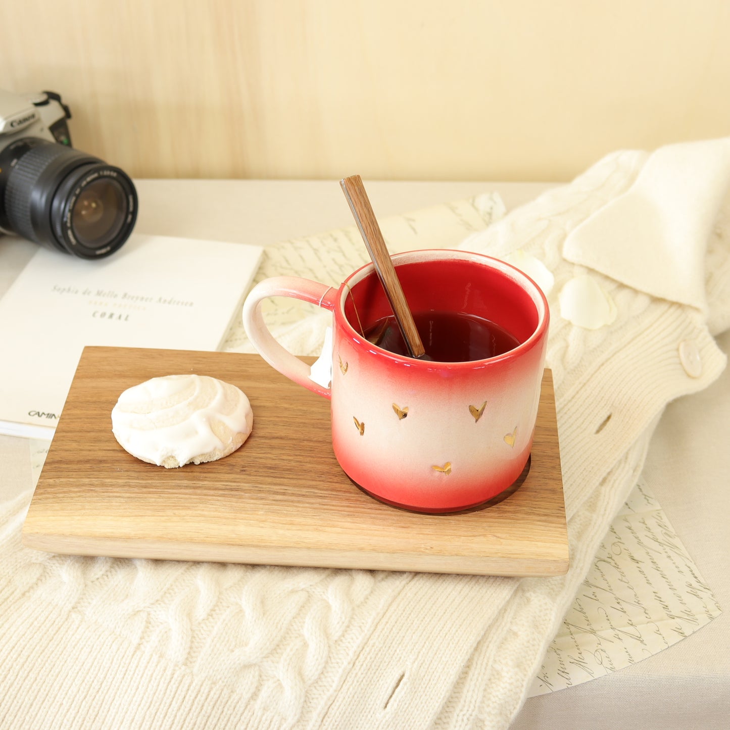 caneca corações 718