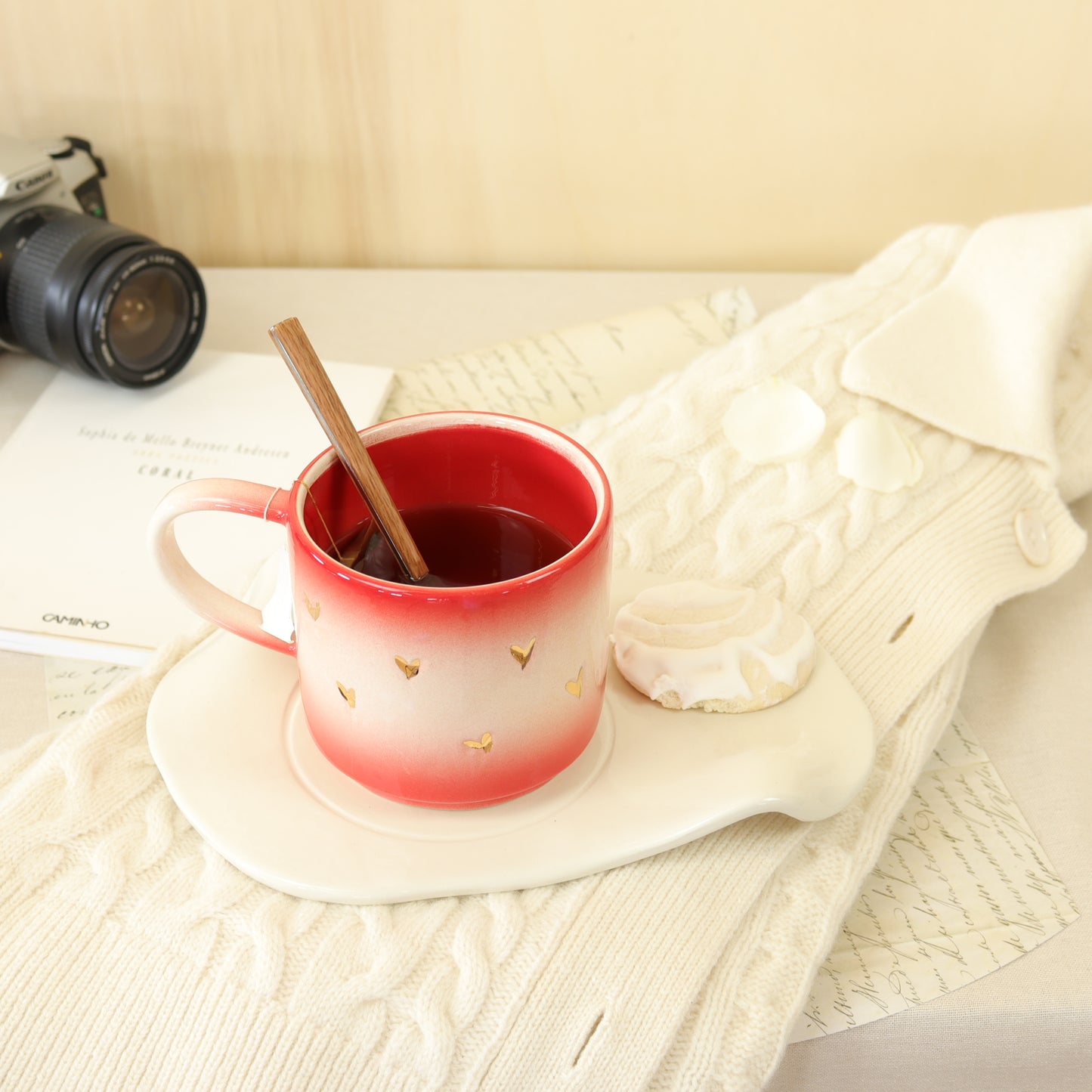 caneca corações 718