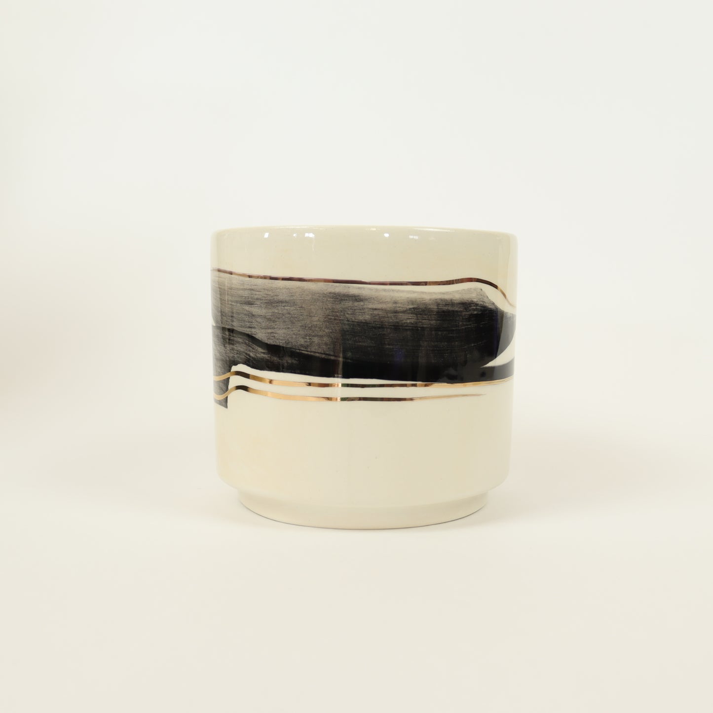 caneca abstrato preto 470