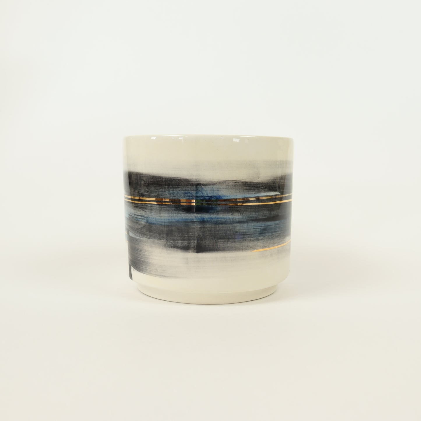 caneca abstrato preto 361