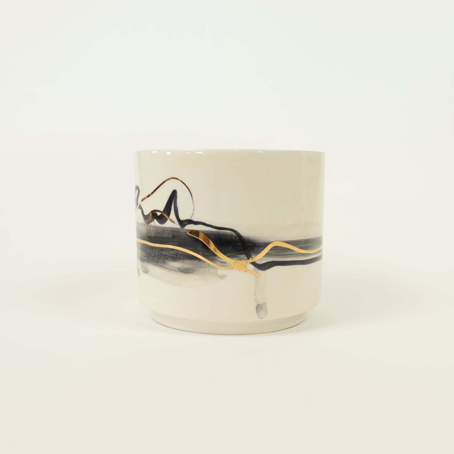 caneca abstrato preto 294