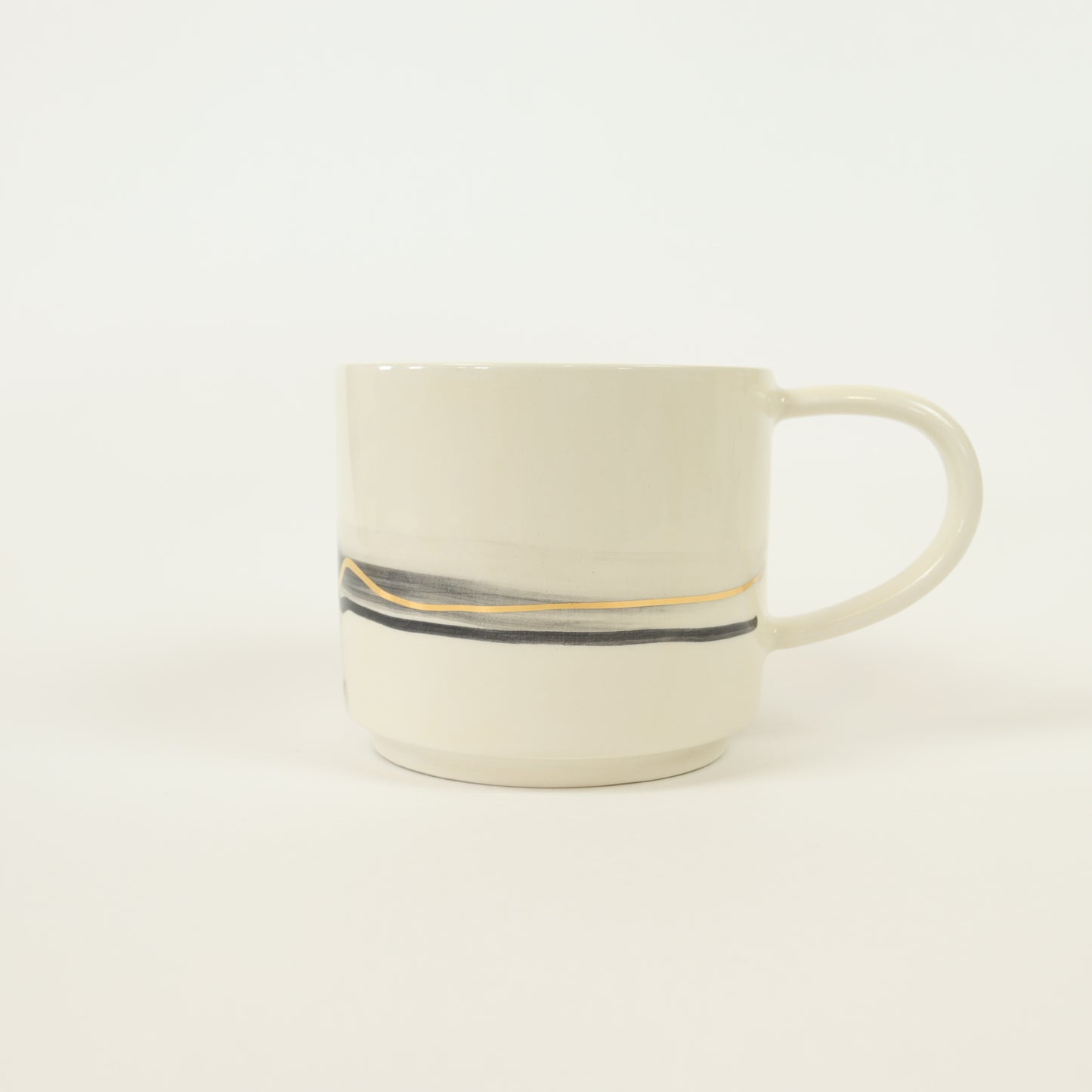 caneca abstrato preto 294