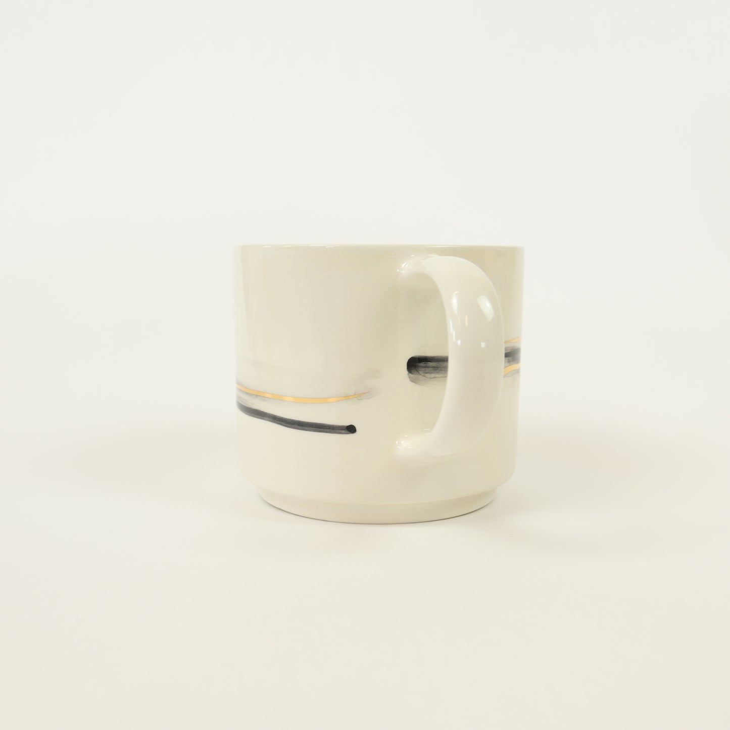 caneca abstrato preto 294
