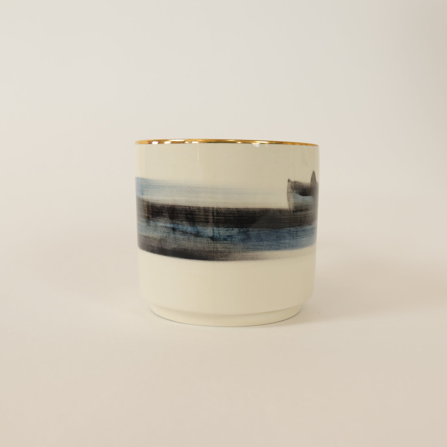 caneca abstrato preto 397