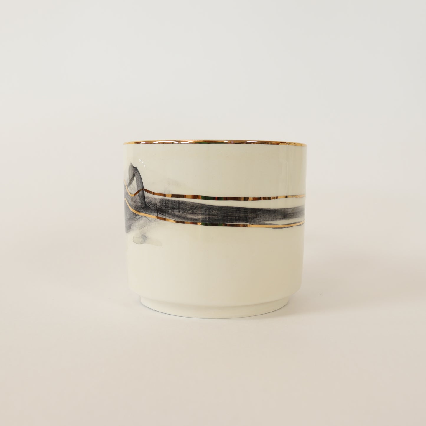 caneca abstrato preto 297