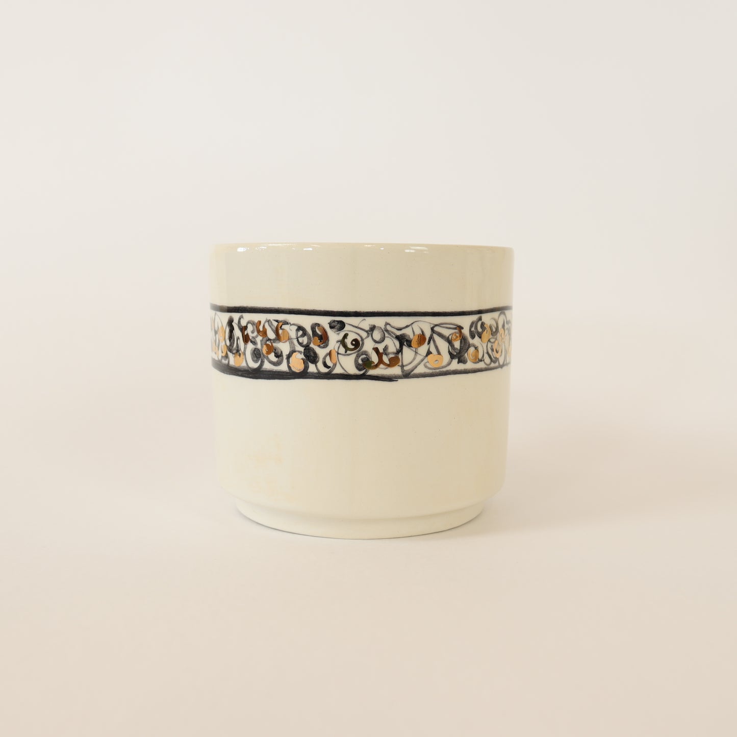 caneca abstrato preto 452