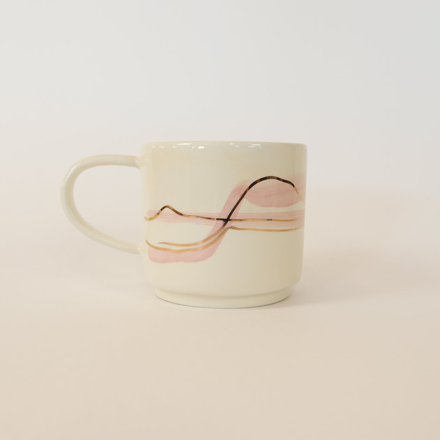 Gold Edition – Abstrakte Unikate (Rosa)