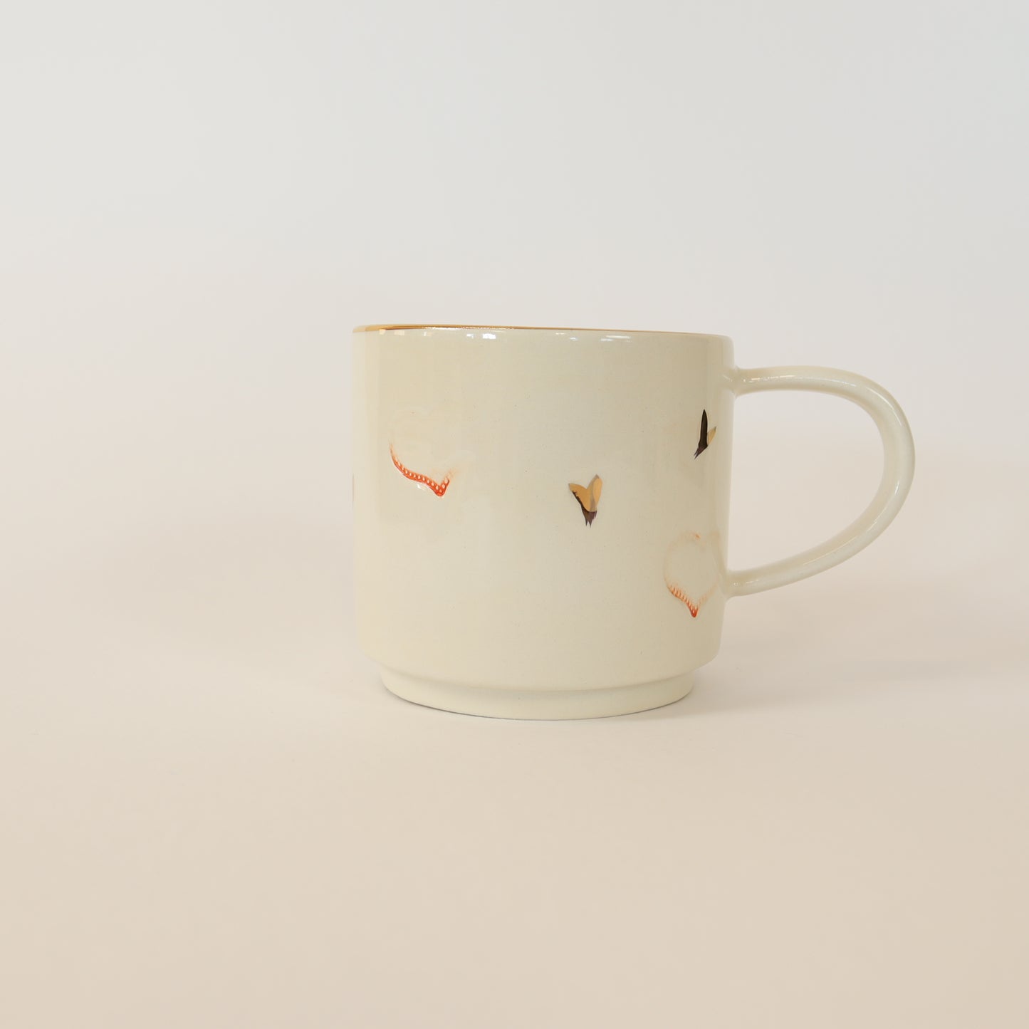 caneca corações 456