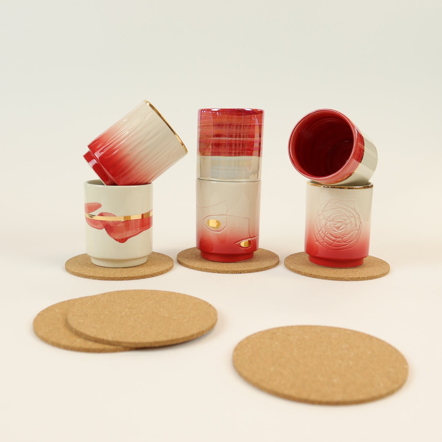 Conjunto 6 Chávenas de Café C034