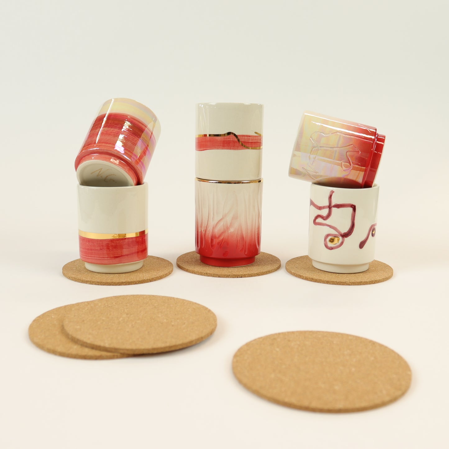 Conjunto 6 Chávenas de Café C043