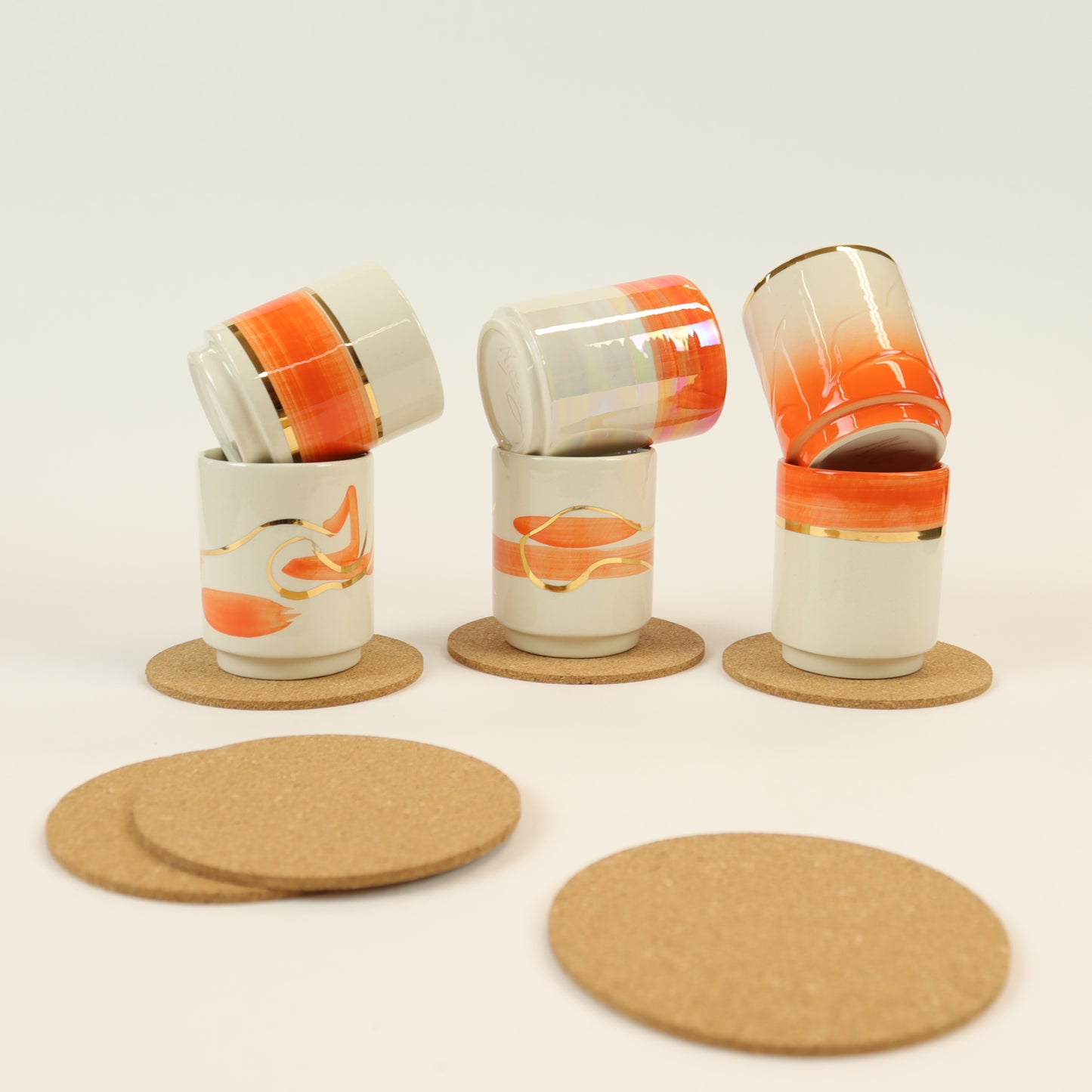 Conjunto 6 Chávenas de Café C084