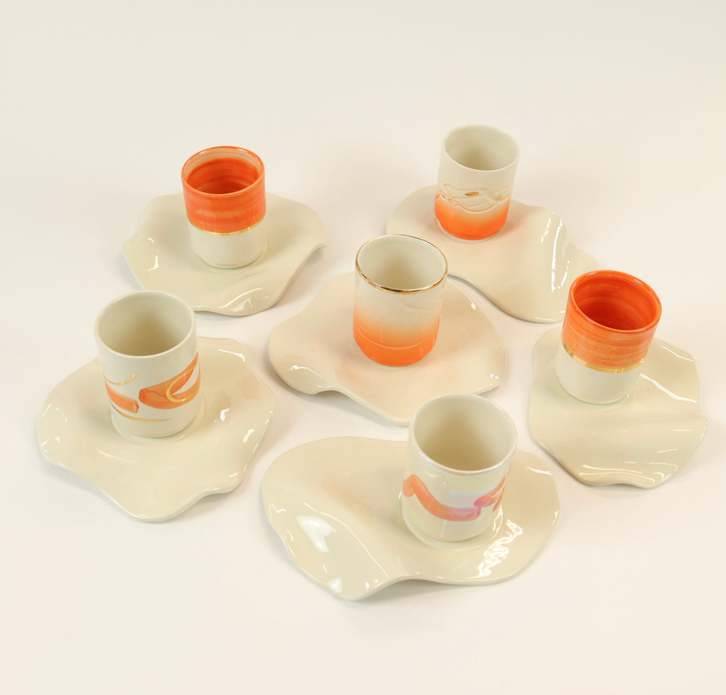 Conjunto 6 Chávenas de Café C087