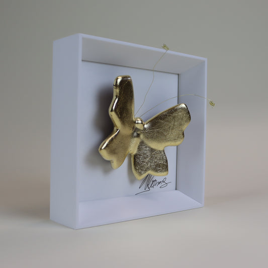 Quadro Borlboleta em Cerâmica Artesanal