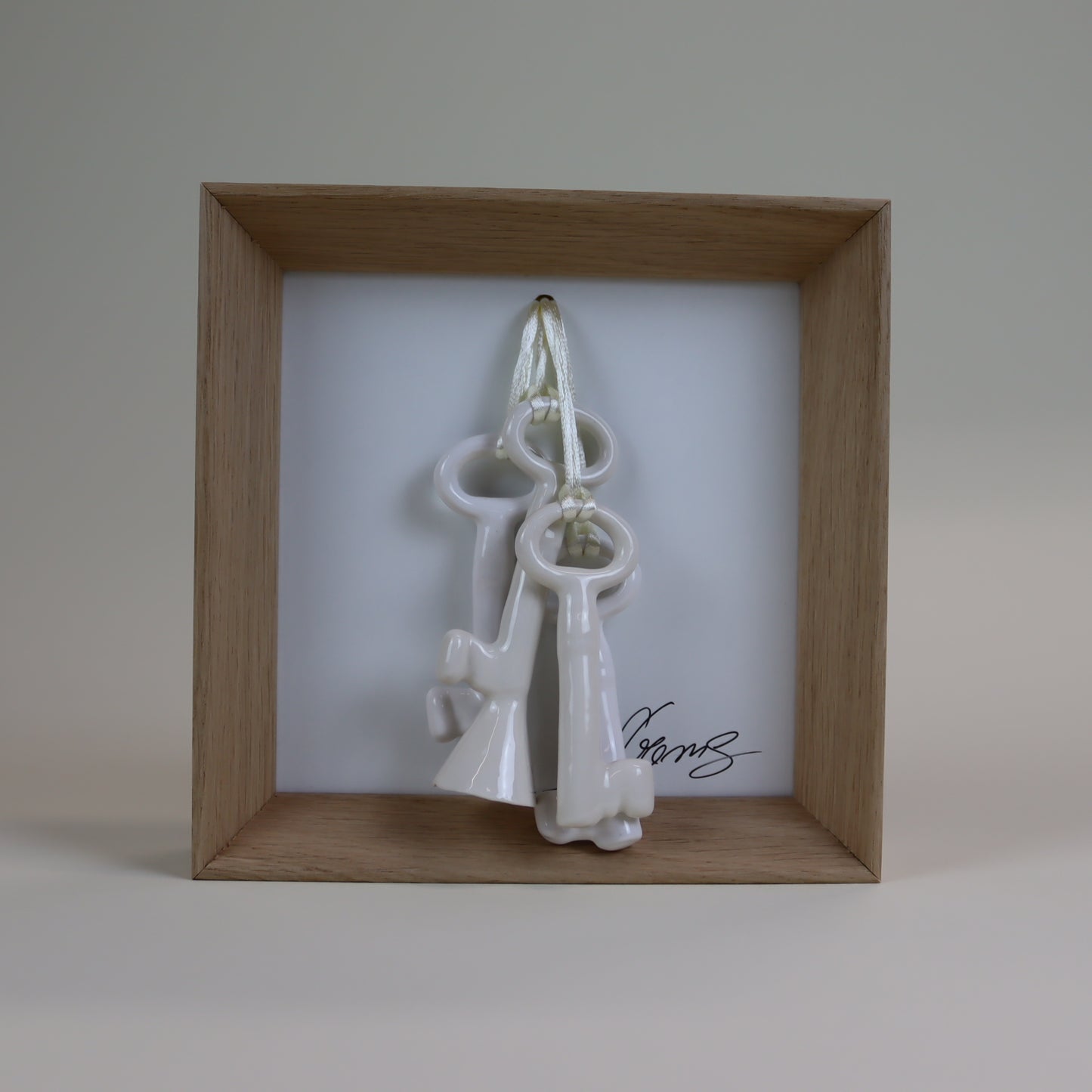 Quadro com Cerâmica Artesanal | Chaves