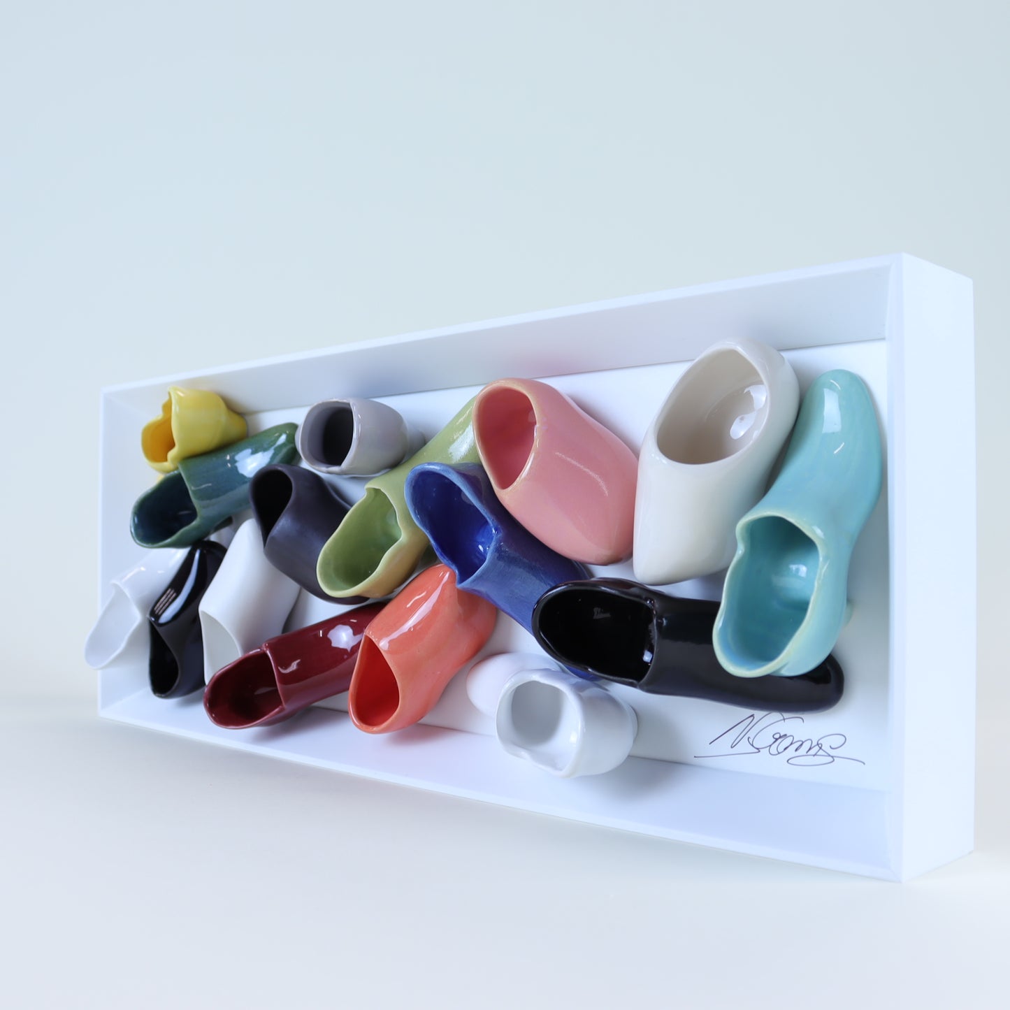 Cuadro Zapatos de Cerámica